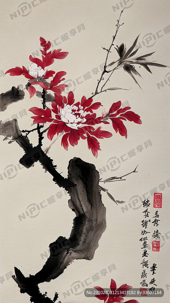 花鸟 齐白石 中国画