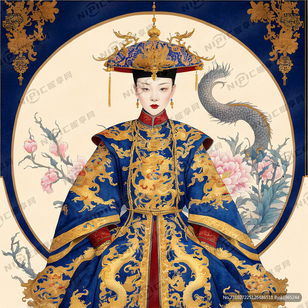 皇帝 中国风 奢华 现代 