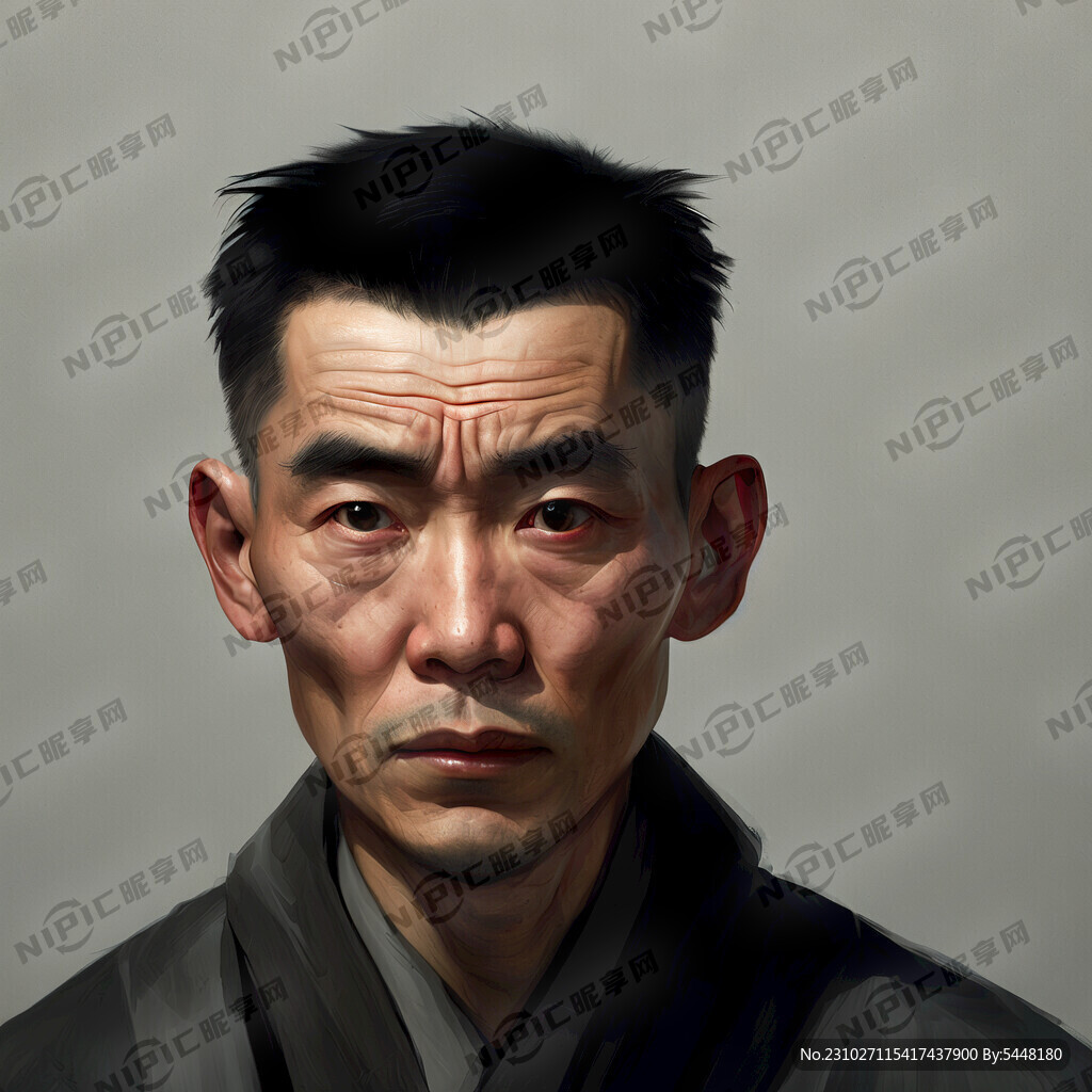 男人 个子不高 头很大 手很大