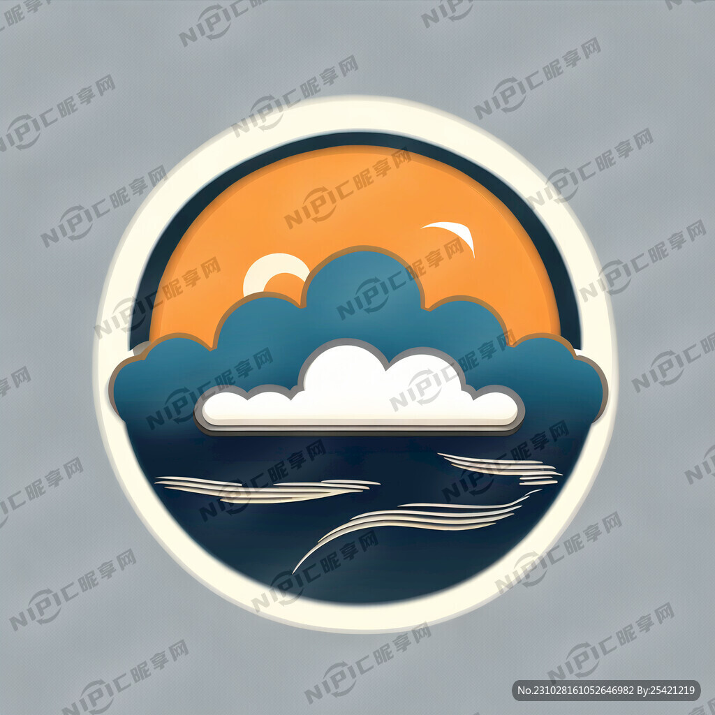 云海月简易图标