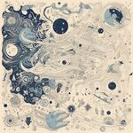 星月包装背景 