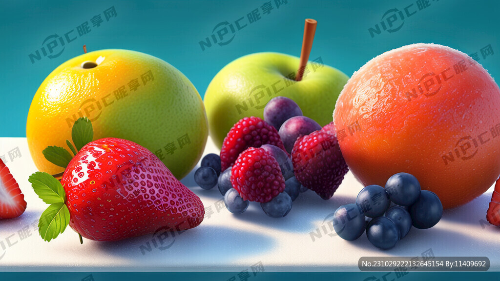 夏天冰爽保鲜水果