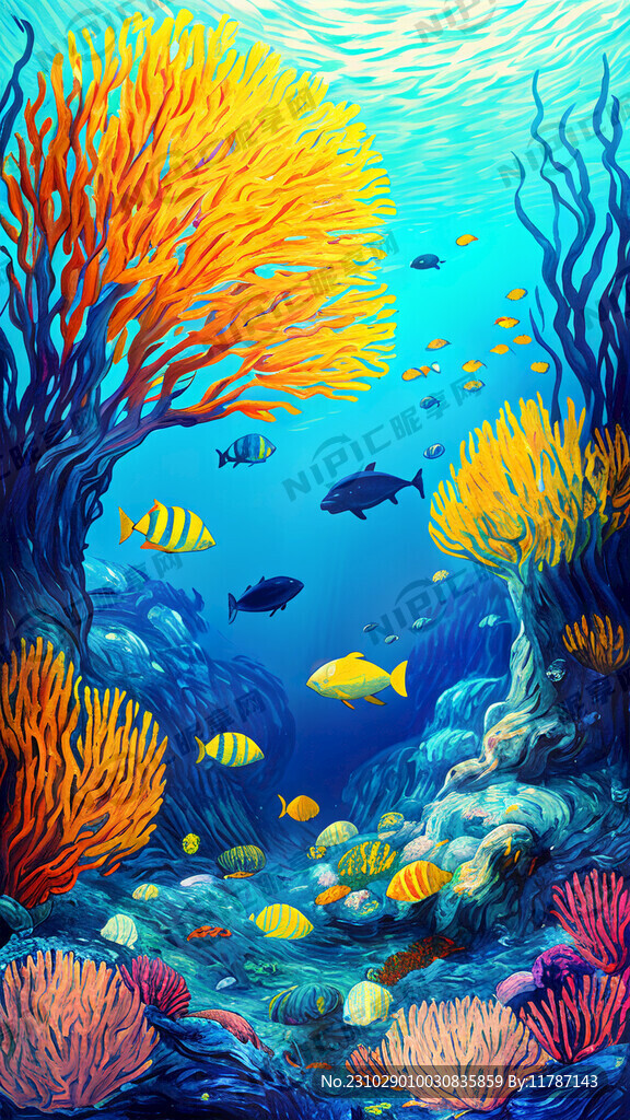 梦幻的海底世界