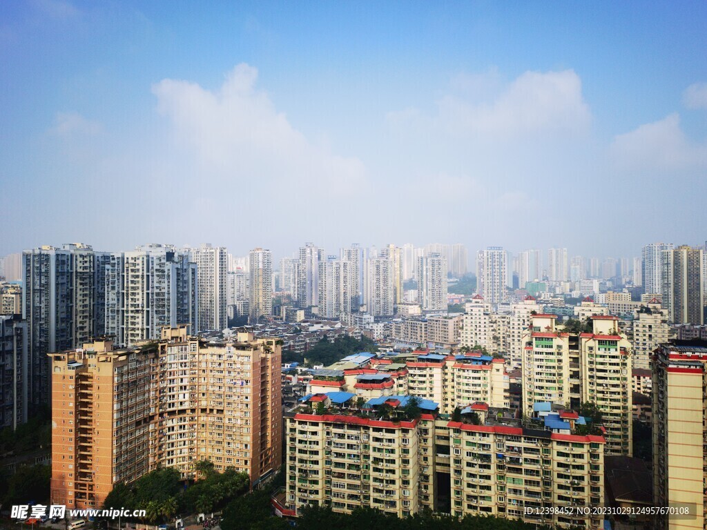 繁华城市建筑景观