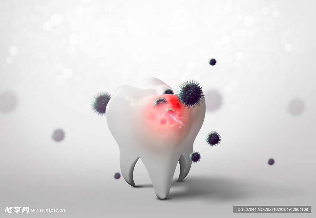 牙齿 模型  口腔 3D 