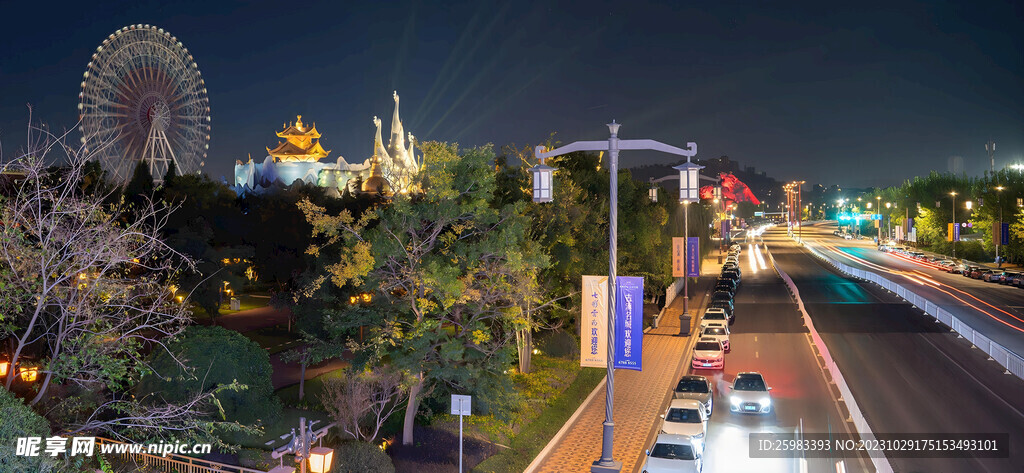 城市夜景