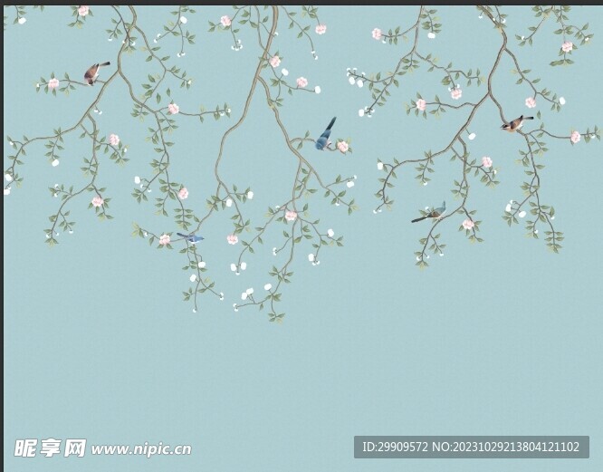 中式花鸟