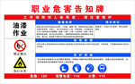 职业危害告知牌