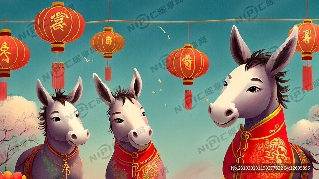 驴过春节