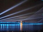 三岔湖夜景