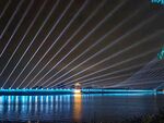 三岔湖夜景