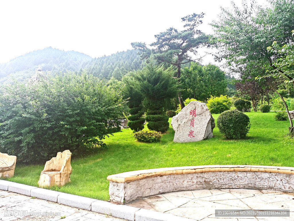 绿色园林风景