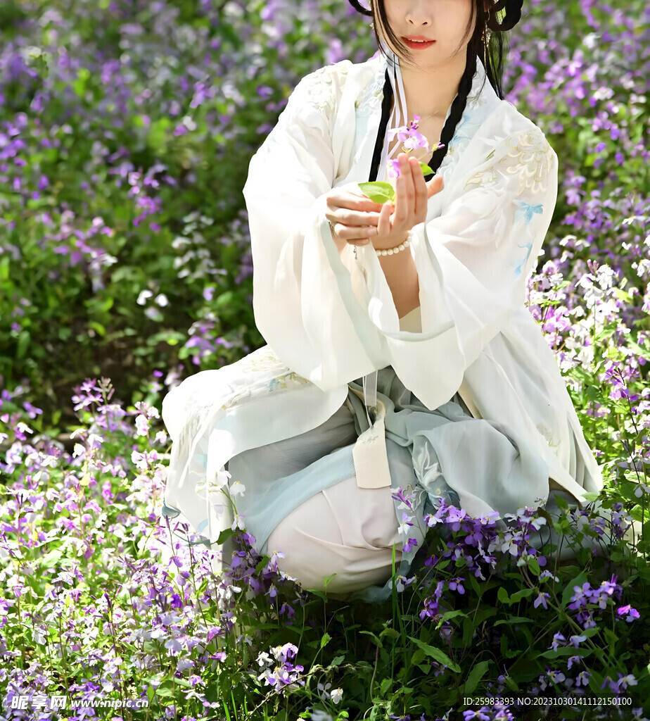 休闲的女孩