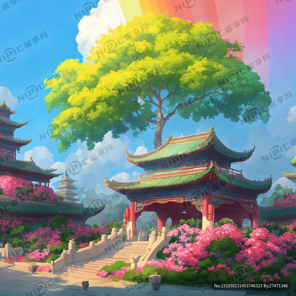 西安 彩虹 大唐芙蓉园