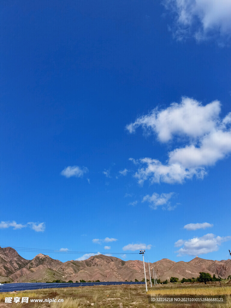 蓝天白云 