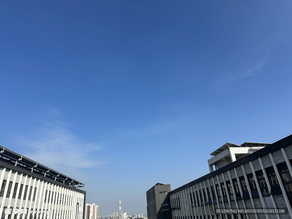 蓝色天空
