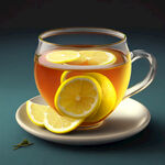 柠檬茶，柠檬茶杯，