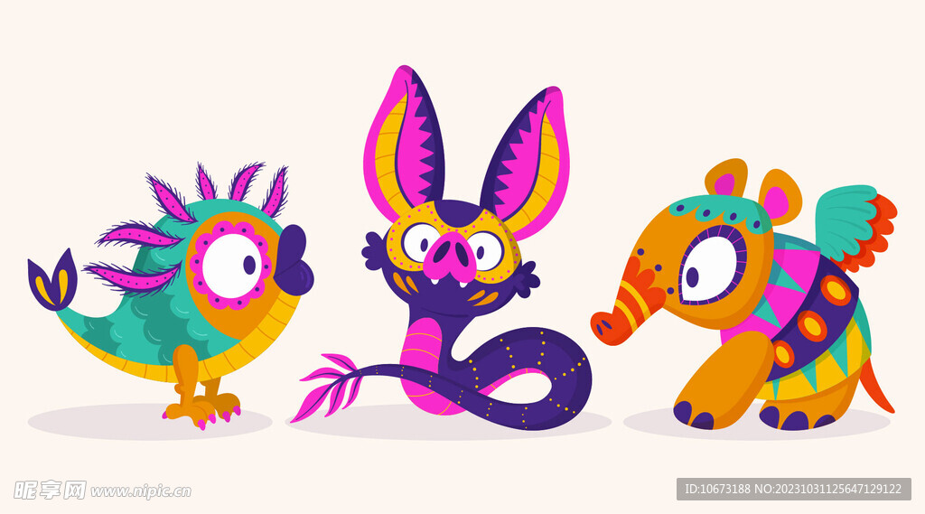 亡灵节卡通形象