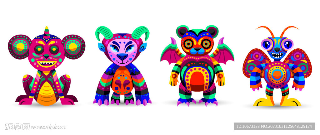 亡灵节卡通形象