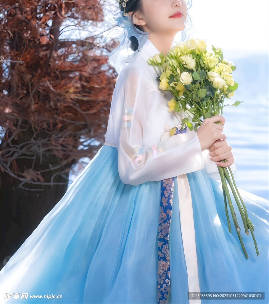 休闲的女孩