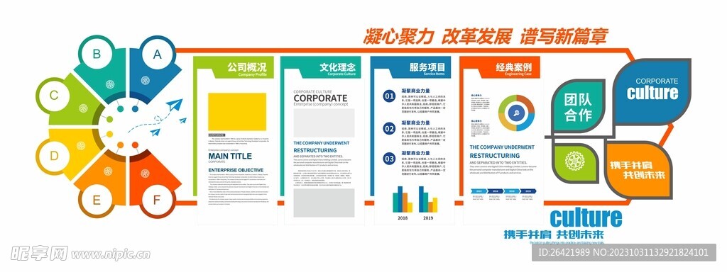 异形企业文化墙公司办公室企业文