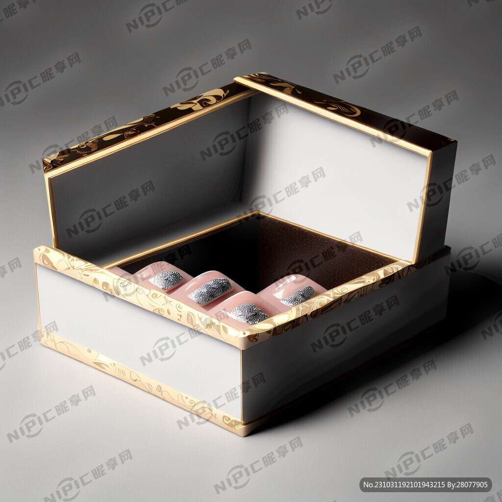 指甲展示盒 名信片风
