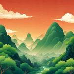 绿色高端背景