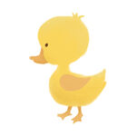 手绘小鸭