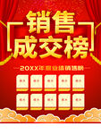销售成交榜