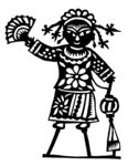 剪纸民俗           