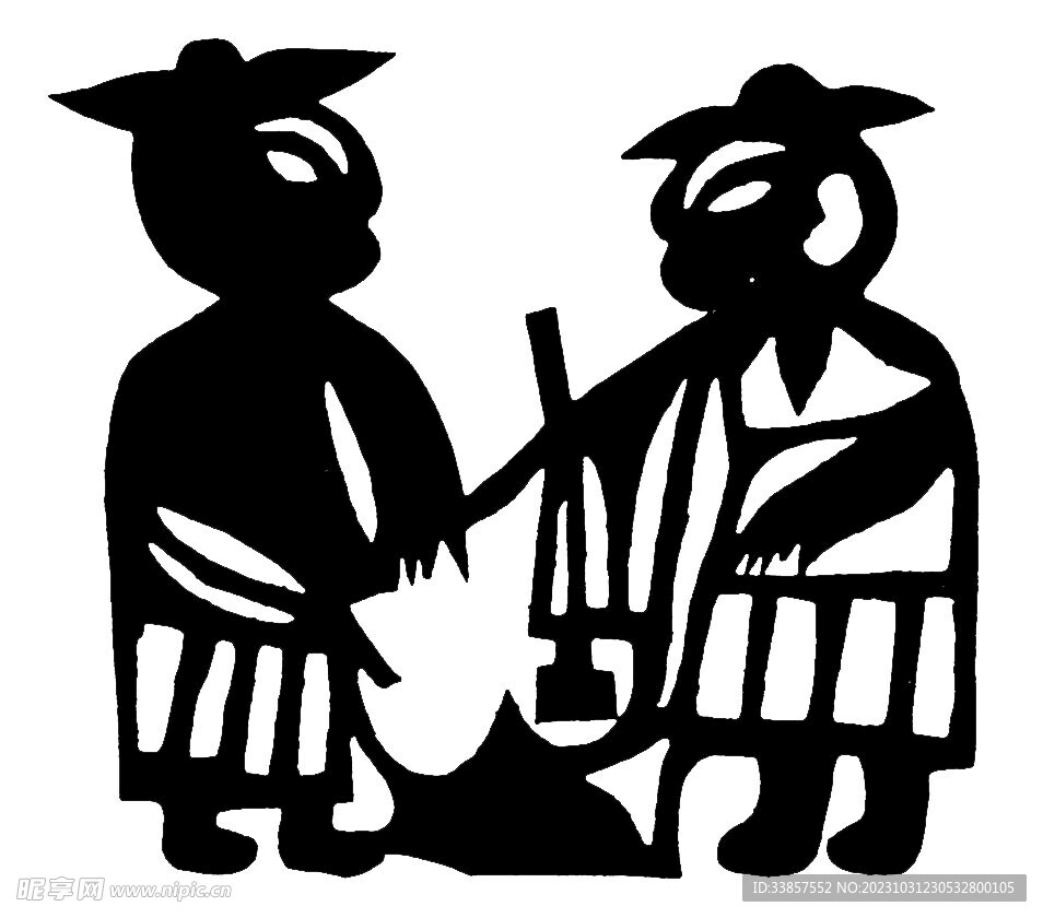 剪纸民俗           