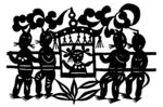 剪纸民俗           