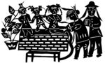 剪纸民俗           