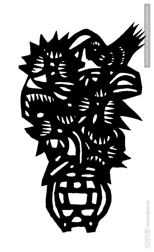 剪纸民俗           