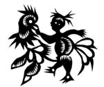剪纸民俗           
