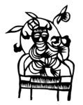 剪纸民俗           
