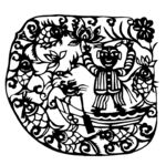 剪纸民俗           
