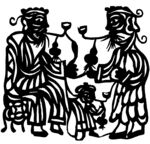 剪纸民俗           