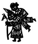 剪纸民俗           
