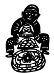 剪纸民俗           