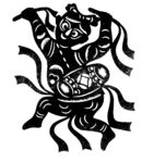 剪纸民俗           