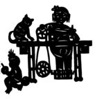 剪纸民俗           