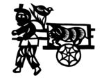 剪纸民俗           