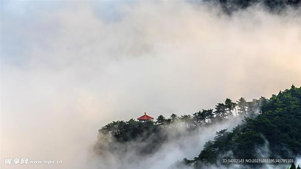 庐山观云亭