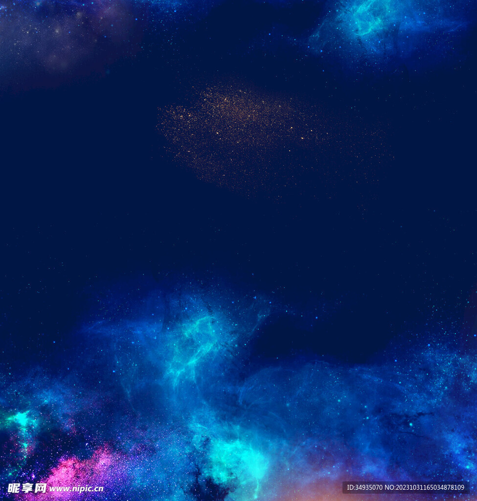 蓝色科技背景