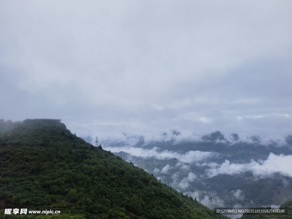 群山云海美景