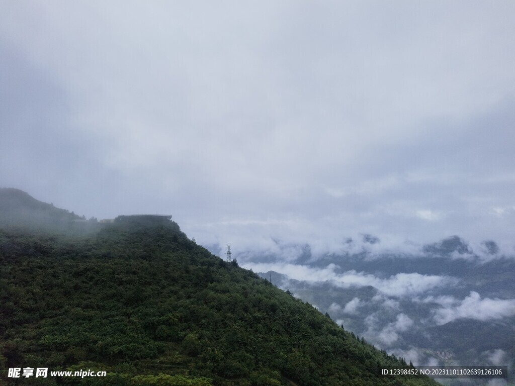 群山云海美景