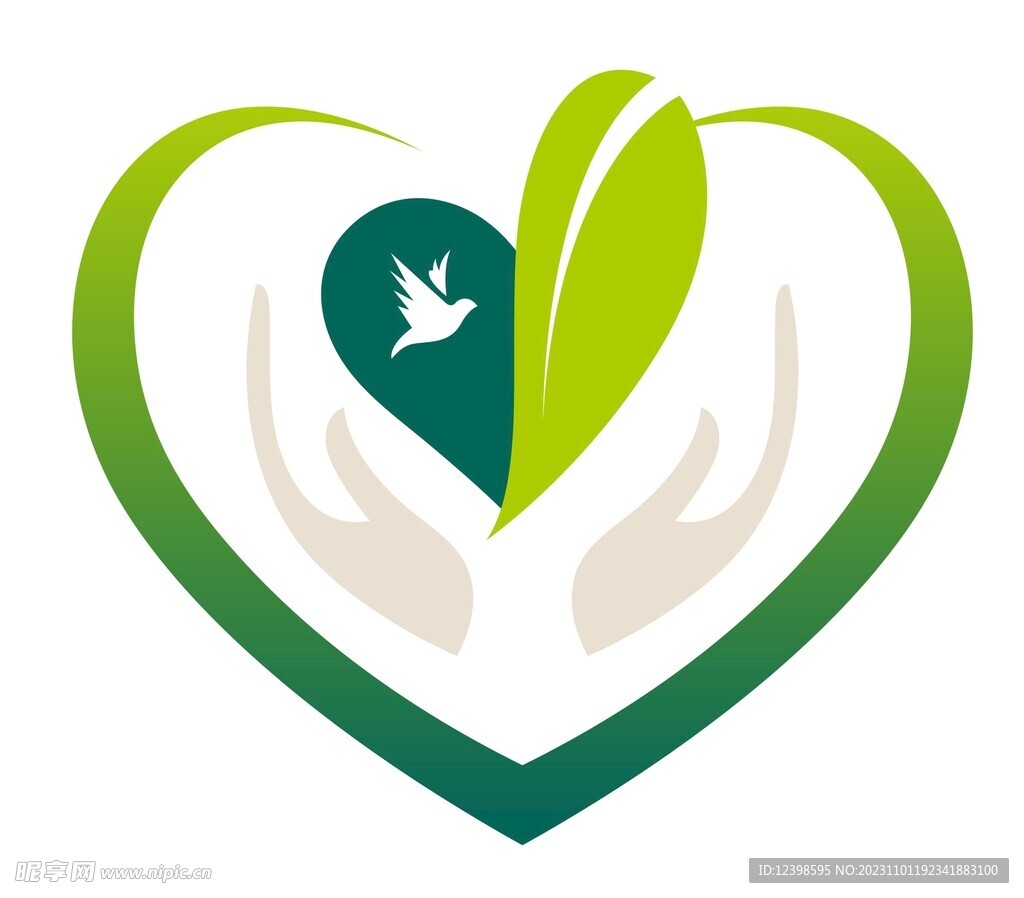 爱绿叶环保标志