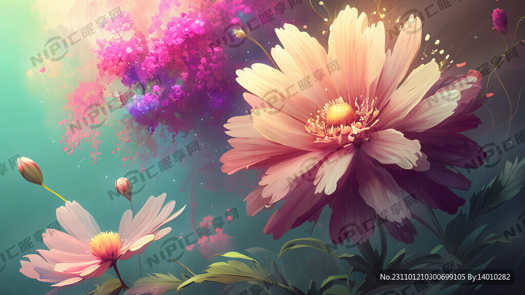 梦幻 花卉