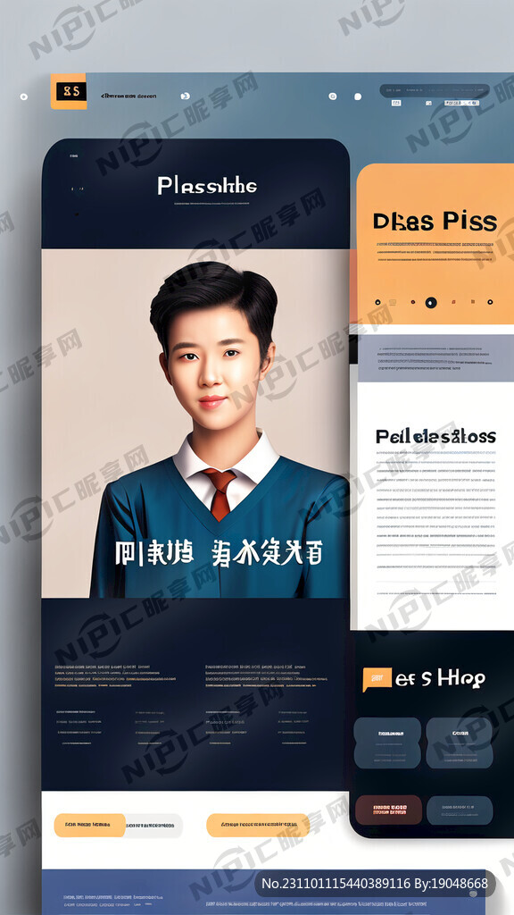 请帮我出一份移动端的网页设计
